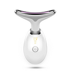 Massageador Facial 7 em 1 LED — Lifting para Rosto e Pescoço