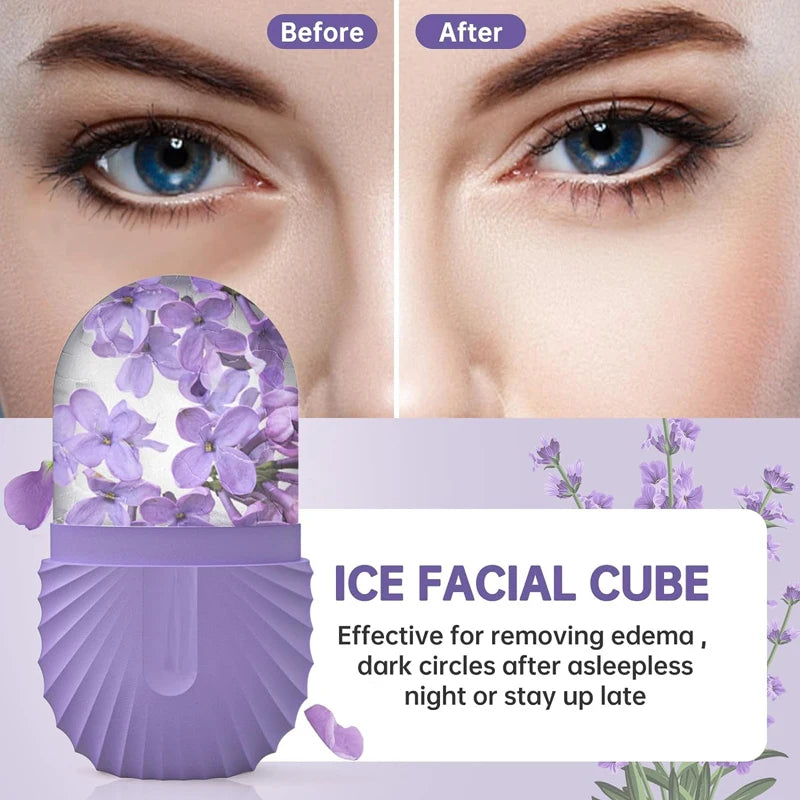 Gelo facial de Silicone para Cuidados com a Pele